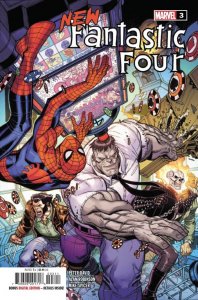 New Fantastic Four (2022) #3 NM Nick Bradshaw Hulk Wolverine Spidey Ghost Rider