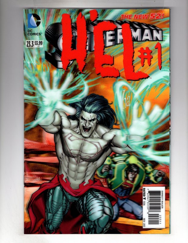 Superman #23.3 3-D Cover (2013)   Lenticular Cover   / MC#96