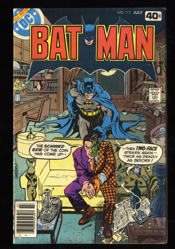 Batman #313 VG+ 4.5 1st Appearance Tim Fox Two-Face!