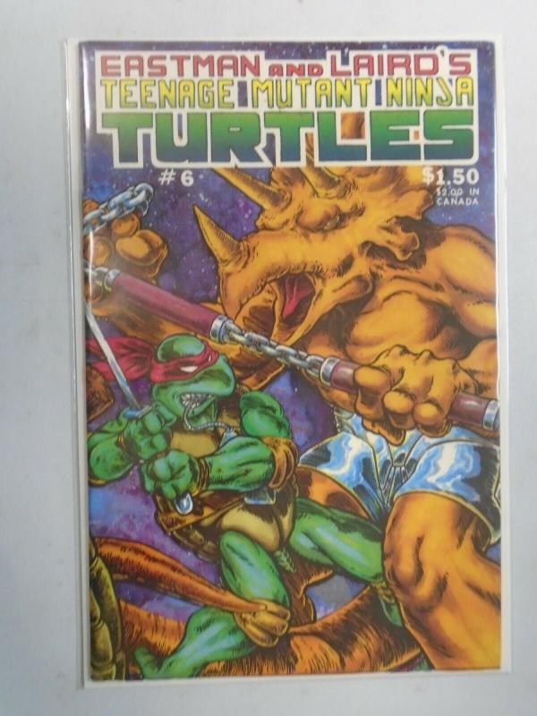 Teenage Mutant Ninja Turtles #6 (1986) 6.0 FN