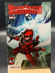 MOON KNIGHT #3 ~ 1ST PRINT MILES MORALES 1ST FULL APP OF HUNTERS MOON NM  2021 ☪