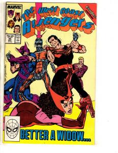 Lot Of 8 West Coast Avengers Marvel Comic Books # 1 6 42 43 44 45 46 + Ann 1 RJ5