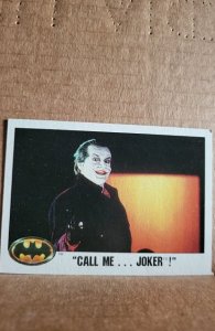 1989 Batman Movie Card #42