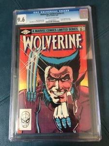 Wolverine Limited Series #1-4 9.6 CGC, X-men