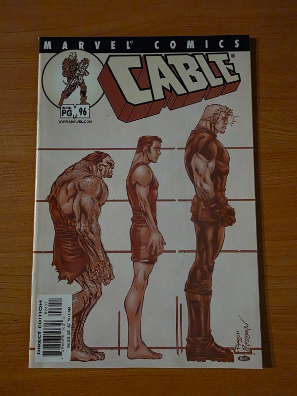 Cable #96 Direct Market Edition ~ NEAR MINT NM ~ 2001 Marvel Comics