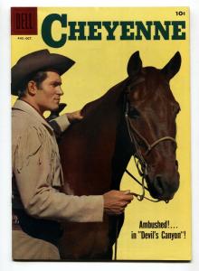 Cheyenne #8 1958- Dell Western- Clint Walker VF