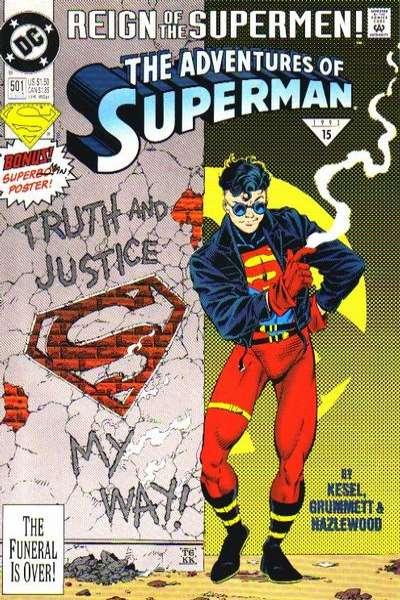 Adventures of Superman (1987 series) #501, VF (Stock photo)