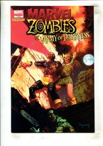 MARVEL ZOMBIES/ARMY OF DARKNESS #1 (9.2) 1/3000 WITH COA!! 2007