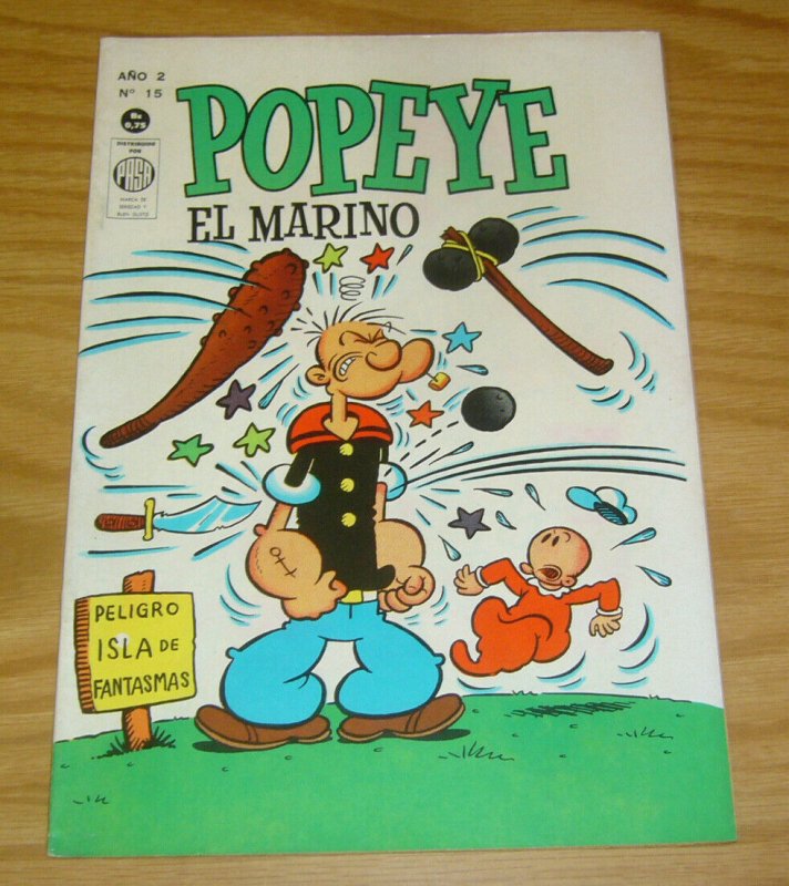 Popeye (Pasa) #15 FN; Editorial Lord Cochrane | save on shipping - details insid 