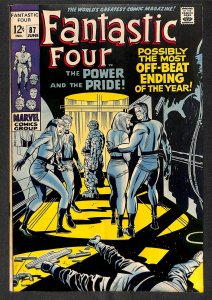 Fantastic Four #87 FN+ 6.5 Marvel Comics