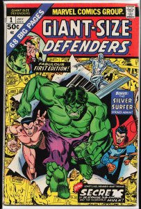 Giant-Size Defenders #1 (1974) The Defenders