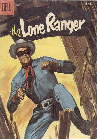 Lone Ranger, The (Dell) #96 GD ; Dell | low grade comic June 1956 western hero