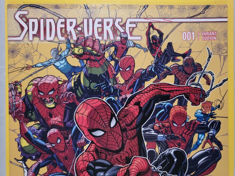 Spider-Verse #1 Nick Bradshaw 1:25 Variant Marvel 2014 1st Lady Spider VFNM