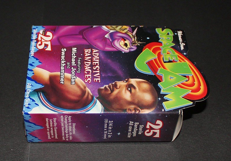 Michael Jordan Space Jam Band-Aid Promo Box MINT 1996