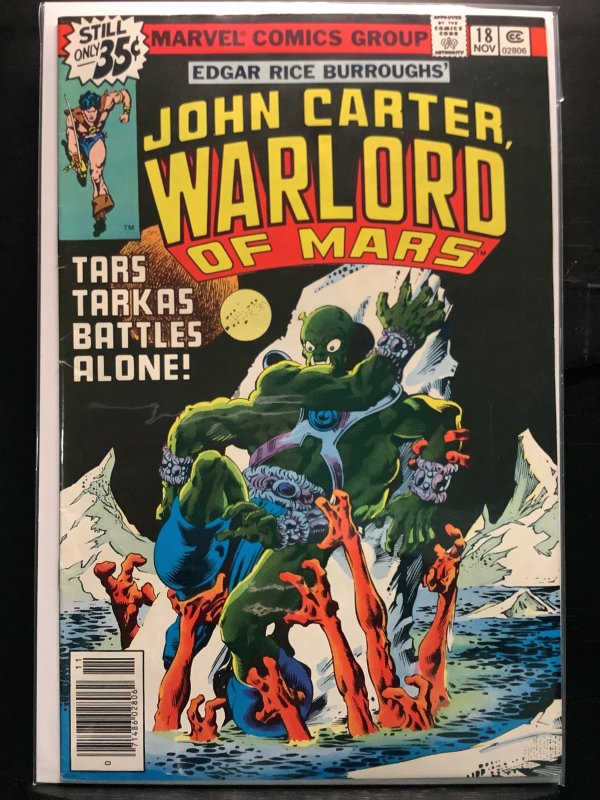 John Carter Warlord of Mars #18  (1978)