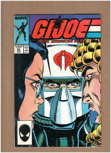 G.I. Joe ARAH #64 Marvel Comics 1987 Baroness Serpentor GD/VG 3.0