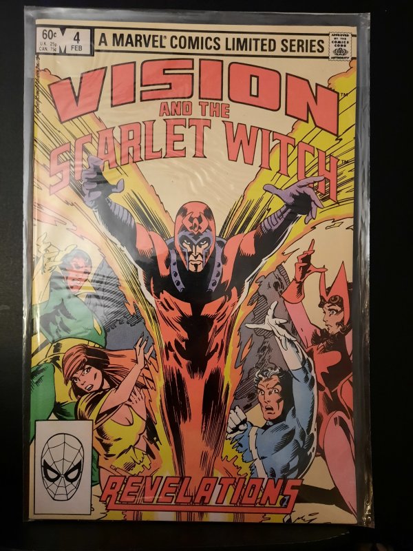 Vision and the Scarlet Witch #4 Direct Edition (1983) VF