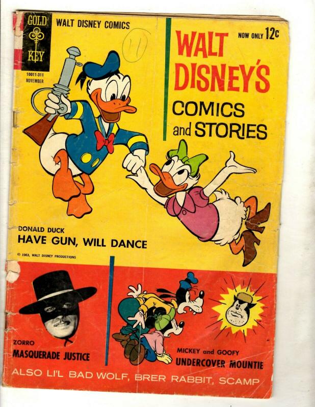 11 Walt Disney's Comics & Stories V24 2 (2) 6 3 V26 8 10 9 V25 10 11 V27 2 3 JK4