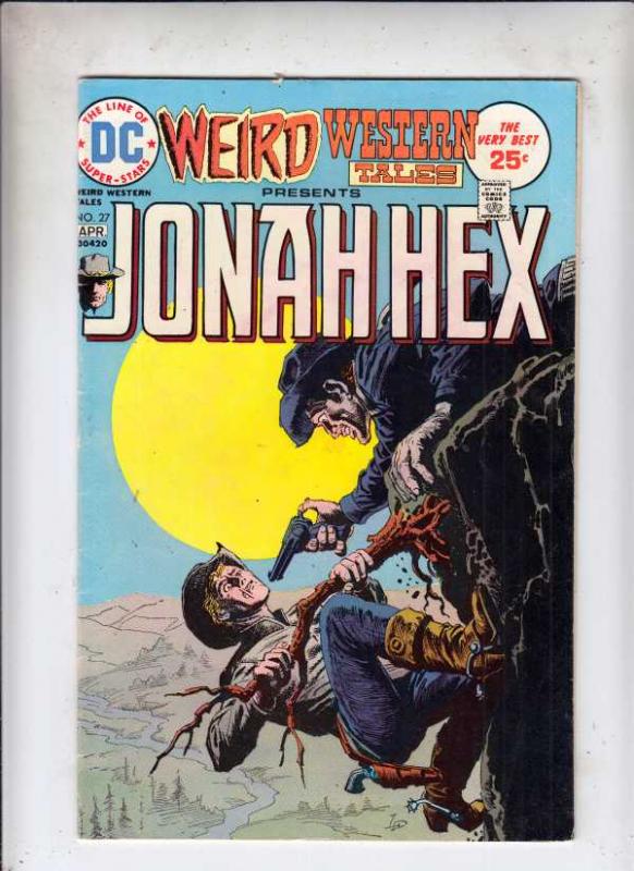 Weird Western Tales #27 (Sep-73) VF High-Grade Jonah Hex