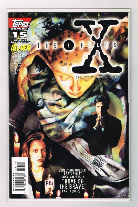 X-Files #15 Home of the Brave   (1996)   Topps