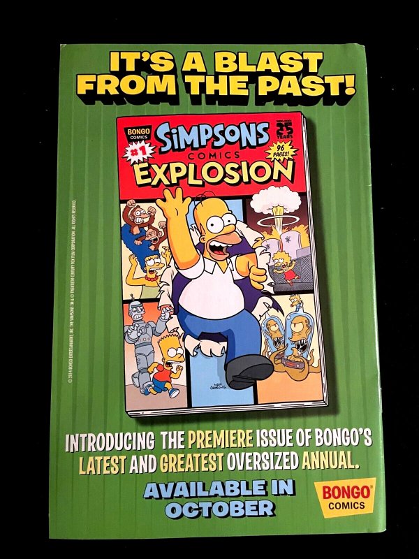 Simpson Comics Presents: Bart Simpson #92 2014 - HIGH GRADE