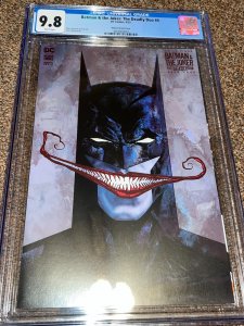 Batman and Joker Deadly Duo 4 (2023), Liam Sharp 1:25 Variant, CGC Graded 9.8