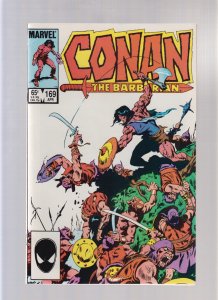 Conan The Barbarian #169 - Direct Edition - Uncirculated (8.0) 1985