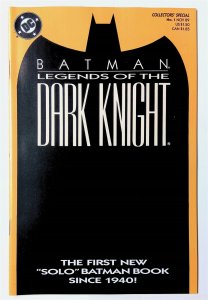 Batman: Legends of the Dark Knight #1 Orange cover (Nov 1989, DC) 8.0 VF