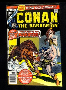 Conan The Barbarian Annual #4