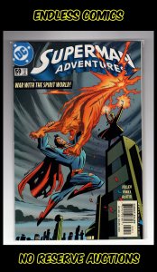 Superman Adventures #59 (2001) WAR WITH THE SPIRIT WORLD!  / MC#44