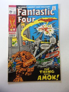 Fantastic Four #111 (1971) FN Condition