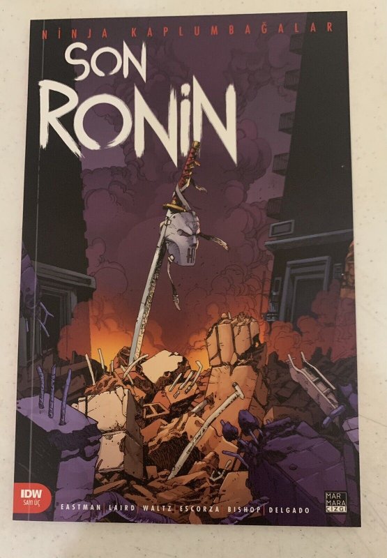 TMNT:  THE LAST RONIN 1-5 (TURKISH EDITIONS) - SUPER RARE LIMITED TO 150 SETS