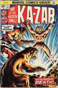 Ka-Zar #4 (1974) Ka-Zar