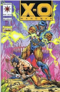 X-O Manowar #14 ORIGINAL Vintage 1993 Valiant Comics