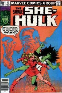 Marvel THE SAVAGE SHE-HULK #10 VF