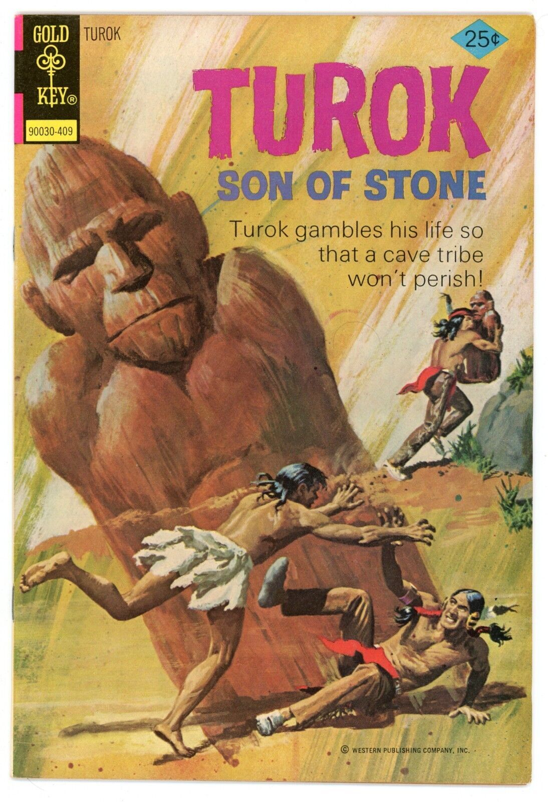 Turok Son Of Stone 92 Nm 9 2 Bronze Age Gold Key 1974 George Wilson