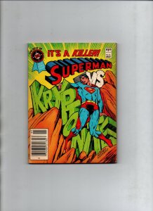 Best of DC Blue Ribbon Digest #36 newsstand - Superman - Kryptonite - 1983 - VF