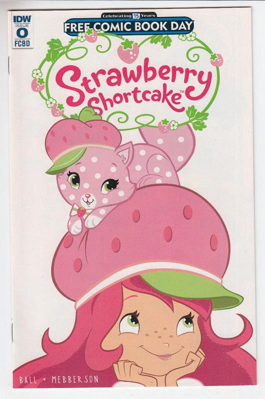 Strawberry Shortcake IDW Unstamped NM- FCBD 2016