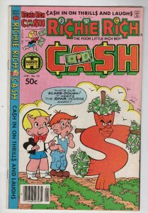 Richie Rich Cash #38 VINTAGE 1981 Harvey Comics