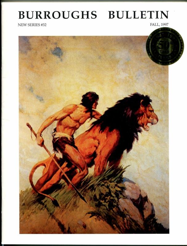 Burroughs Bulletin New Series #32 1997-ERB-Tarzan-J Allen St John-Gray Morrow-VF