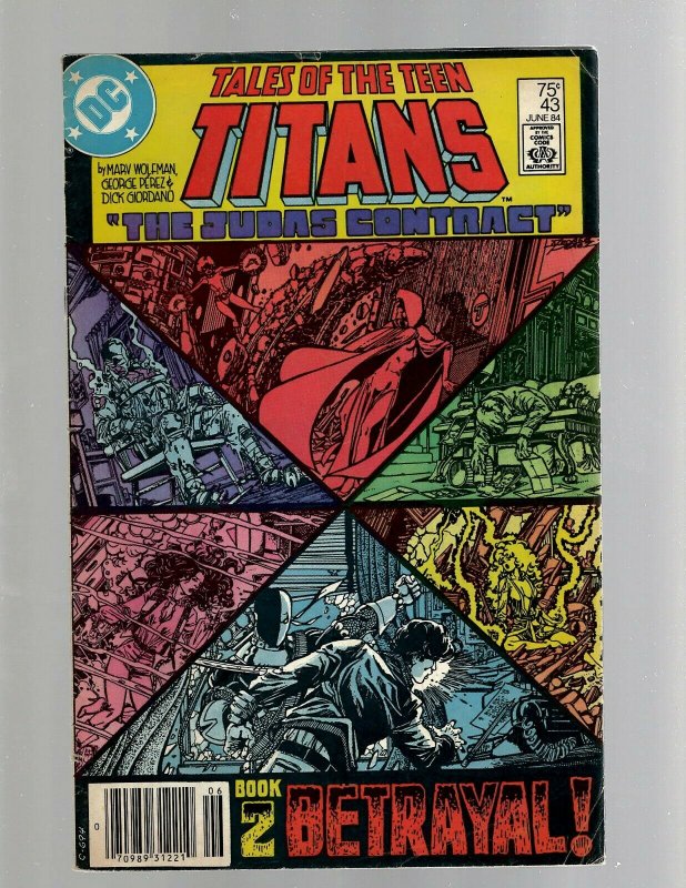 Lot of 12 The New Teen Titans Comics #21 24 26 33 34 39 40 41 42 43 46 47 J418