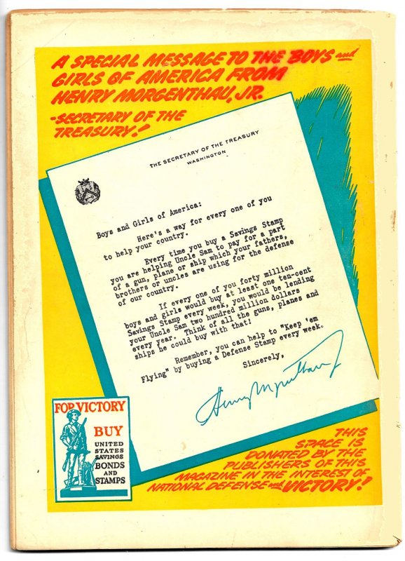 COO COO COMICS #1 (Oct1942) 7.0 FN/VF  68-pg First Issue! SUPERMOUSE Origin!