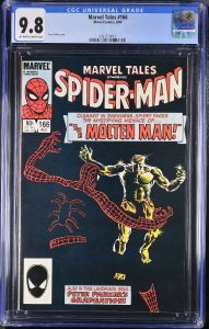 Marvel Tales #166 CGC 9.8-1984- Amazing Spider-man 1st MOLTEN MAN 4393770010