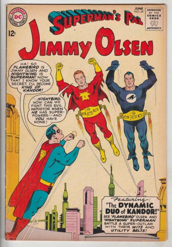 Jimmy Olsen, Superman's Pal  #69 (Jun-63) VF+ High-Grade Jimmy Olsen