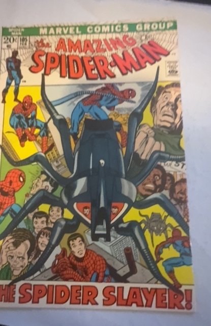 The Amazing Spider-Man #105 (1972)Lee/Kane the spider slayer