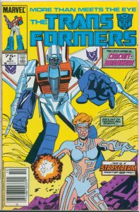 Transformers #9 Marvel Comics 1985 VF Newsstand Variant