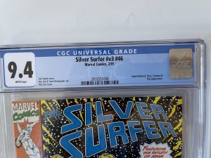 Silver Surfer #46 CGC 9.4 - Return Of Adam Warlock (1991)