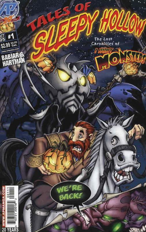 Tales of Sleepy Hollow: The Lost Chronicles of I Hunt Monsters #1 VF/NM; Antarct