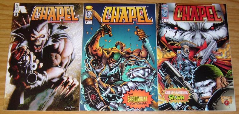 Chapel #1-2 + v2 #1-7 + v3 #1 VF/NM all three complete series + (1) variant