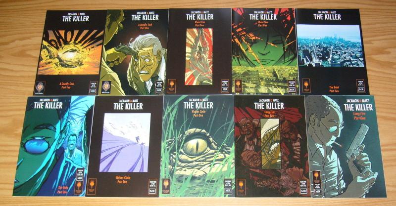 the Killer #1-10 VF/NM complete series - matz/luc jacamon - archaia studios set